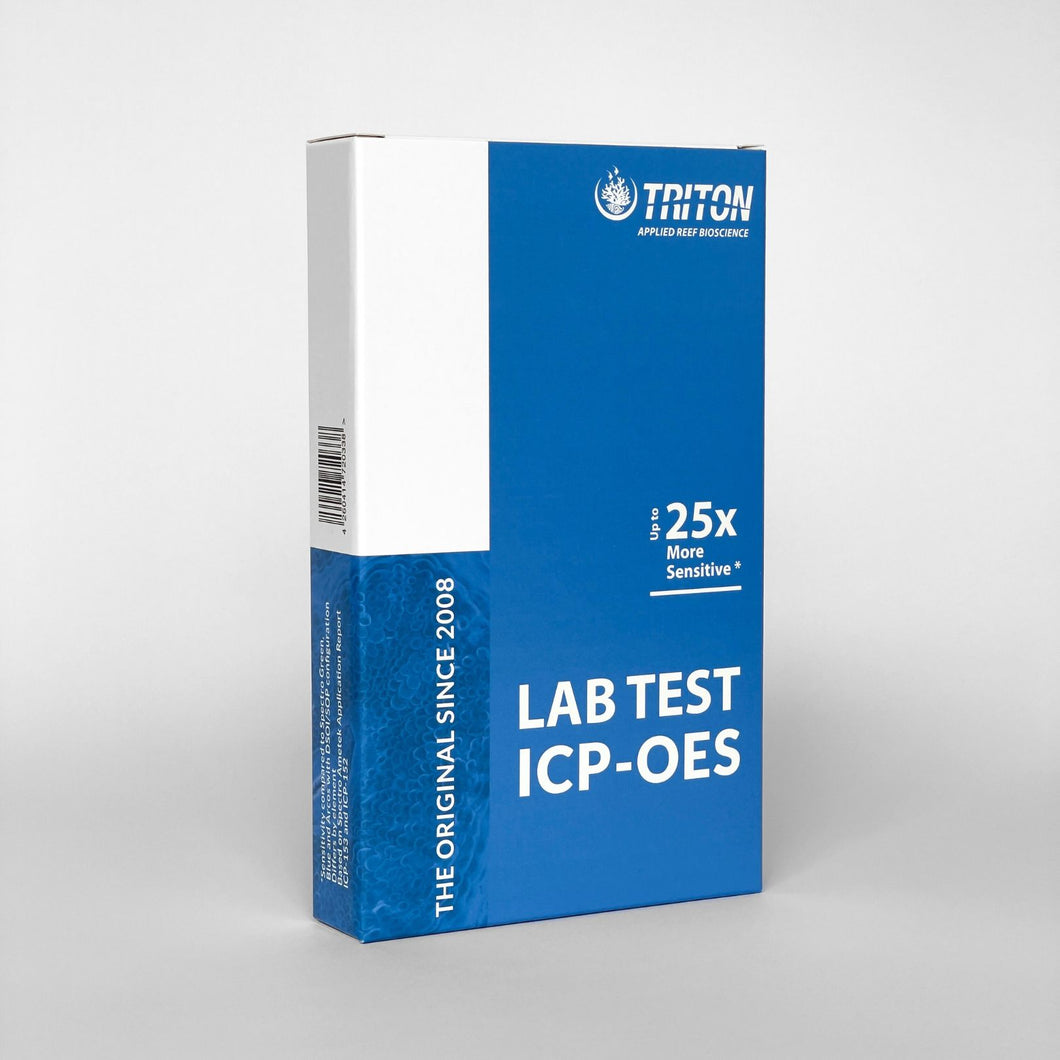 Analisis Triton Lab ICP-OES  - Análisis de agua de mar de laboratorio