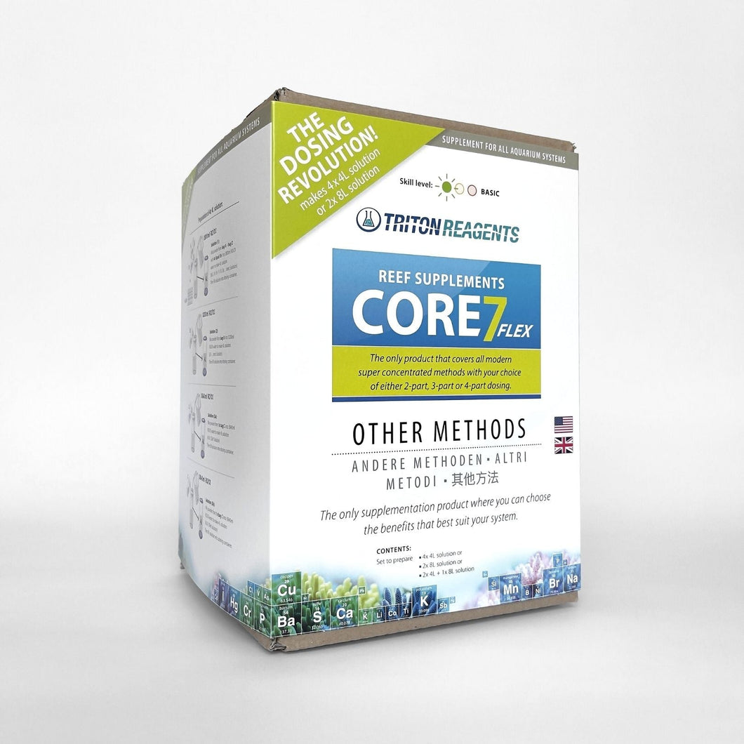 Core7 Flex Reef Supplements Set 4x4L - Front view