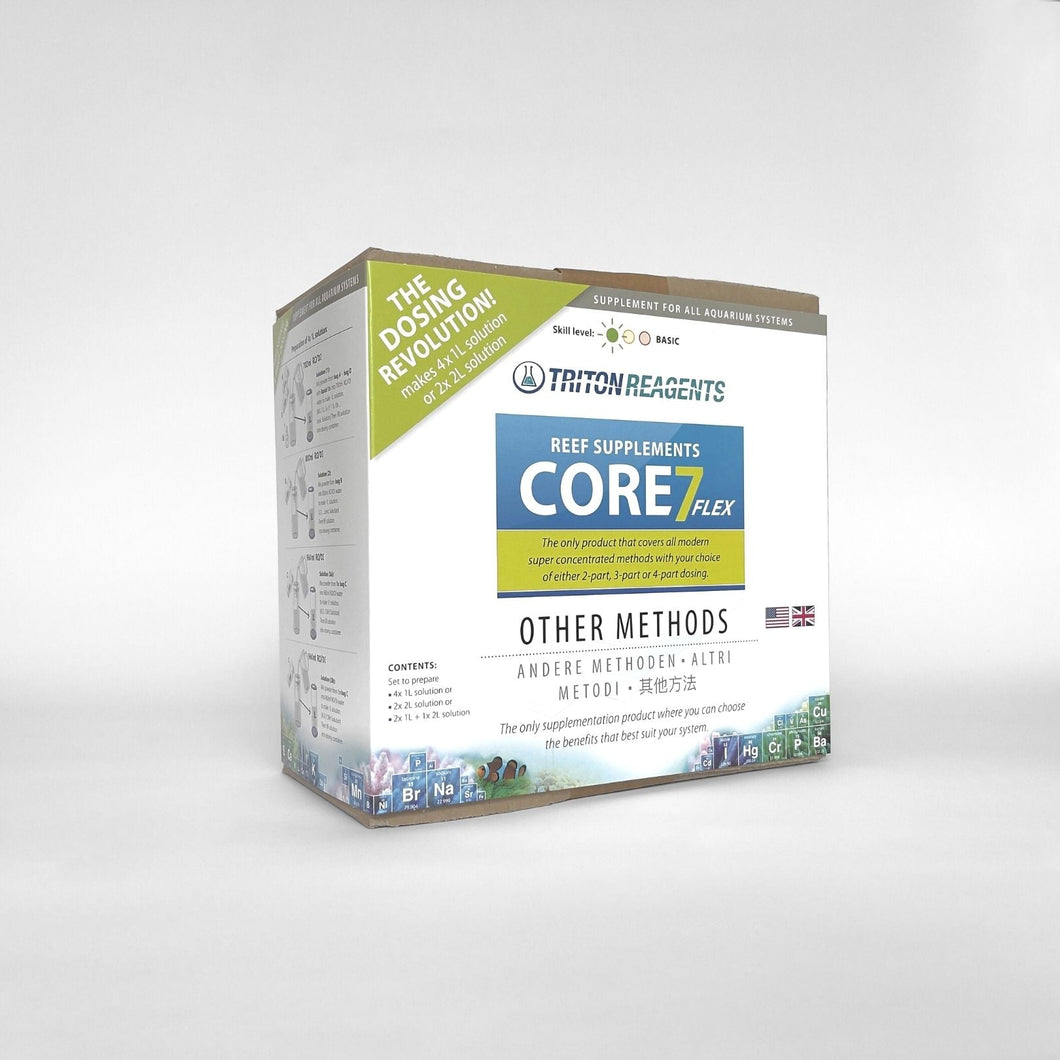 Core7 Flex Reef Supplements Set 4x1L - Front view